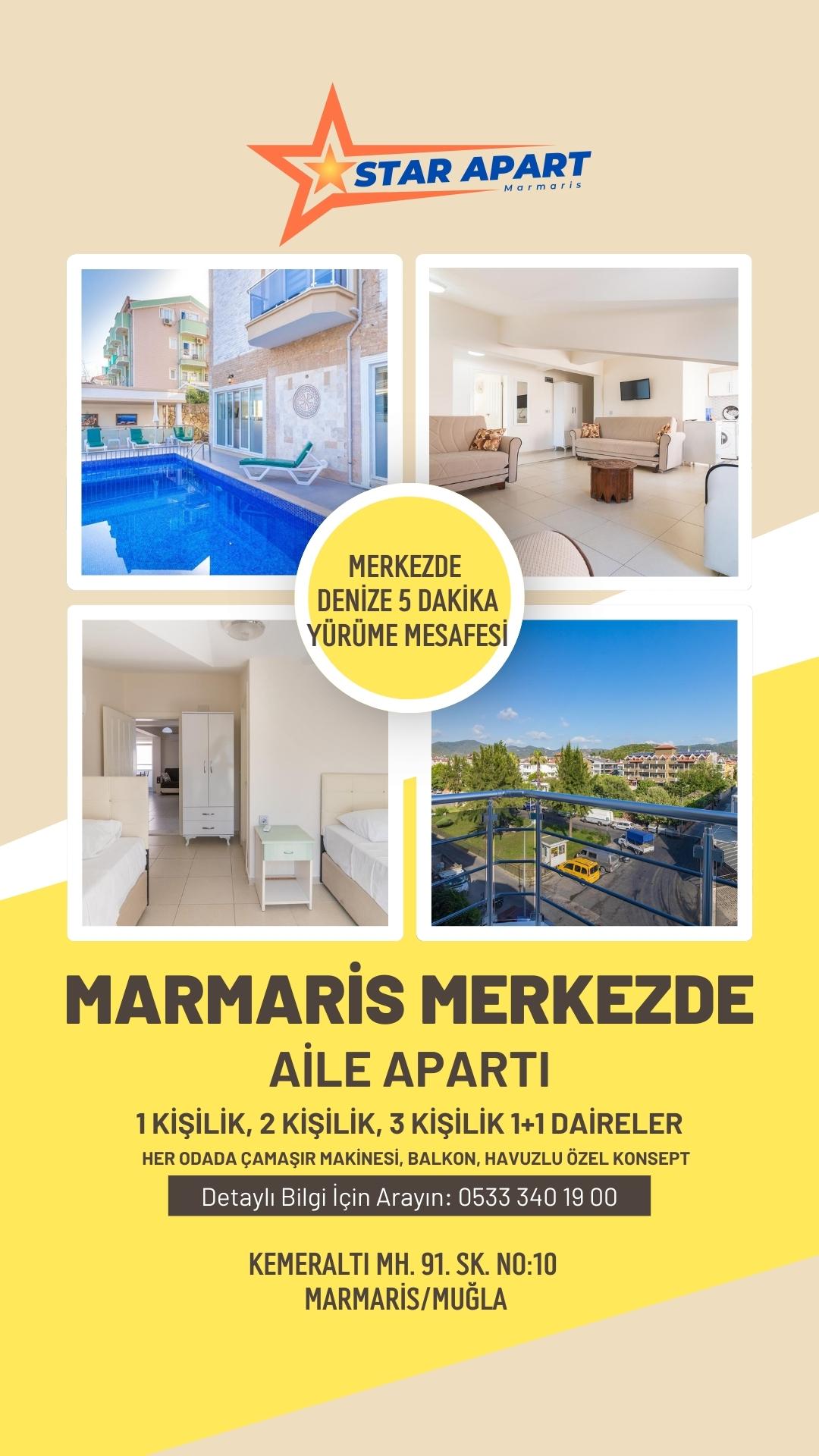 marmaris aile apartı