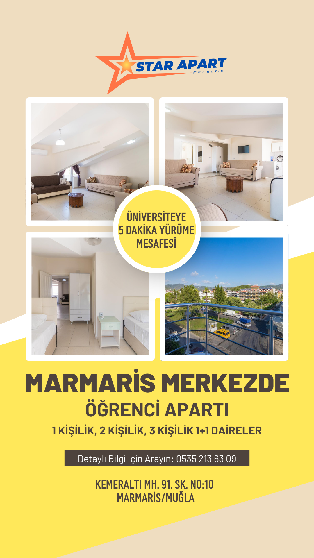 marmaris öğrenci apartı